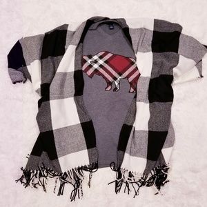 Plaid buffalo T-shirt